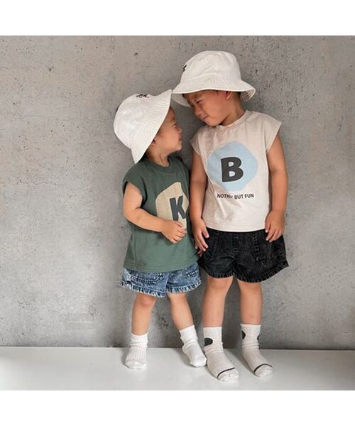 BREEZE(ブリーズ)の「パッチポケットビーチパンツ 4分丈(その他パンツ・キッズ・ブラック/カーキ/オレンジ/インディゴブルー・130/140/100/110/120/80/90)」の8枚目の写真