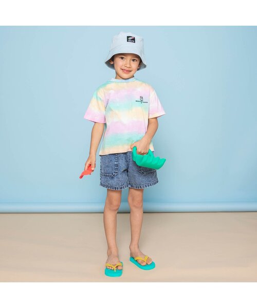 BREEZE(ブリーズ)の「パッチポケットビーチパンツ 4分丈(その他パンツ・キッズ・ブラック/カーキ/オレンジ/インディゴブルー・130/140/100/110/120/80/90)」の9枚目の写真