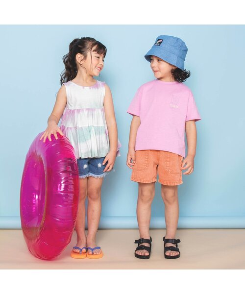 BREEZE(ブリーズ)の「パッチポケットビーチパンツ 4分丈(その他パンツ・キッズ・ブラック/カーキ/オレンジ/インディゴブルー・130/140/100/110/120/80/90)」の13枚目の写真