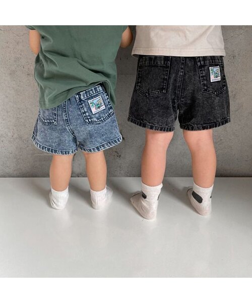 BREEZE(ブリーズ)の「パッチポケットビーチパンツ 4分丈(その他パンツ・キッズ・ブラック/カーキ/オレンジ/インディゴブルー・130/140/100/110/120/80/90)」の14枚目の写真