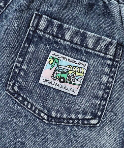 BREEZE(ブリーズ)の「パッチポケットビーチパンツ 4分丈(その他パンツ・キッズ・ブラック/カーキ/オレンジ/インディゴブルー・130/140/100/110/120/80/90)」の17枚目の写真