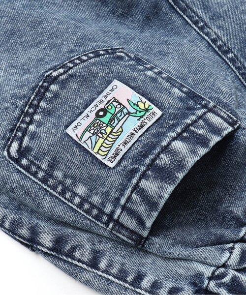 BREEZE(ブリーズ)の「パッチポケットビーチパンツ 4分丈(その他パンツ・キッズ・ブラック/カーキ/オレンジ/インディゴブルー・130/140/100/110/120/80/90)」の18枚目の写真