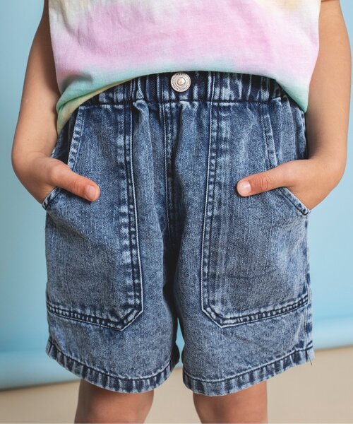 BREEZE(ブリーズ)の「パッチポケットビーチパンツ 4分丈(その他パンツ・キッズ・ブラック/カーキ/オレンジ/インディゴブルー・130/140/100/110/120/80/90)」の21枚目の写真