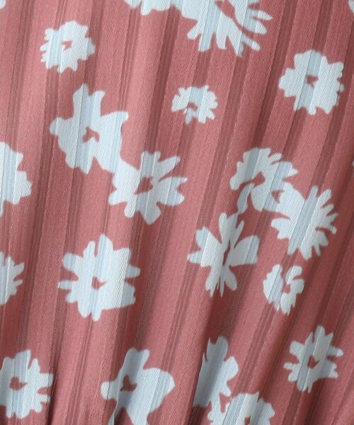 OPAQUE.CLIP（オペークドットクリップ）の「◆フラワーストライプワンピース（ワンピース・レディース・ブラック系/レンガ/グリーン系その他2・36/38）」の9枚目の写真