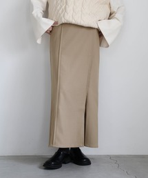 スリットロングストレートスカート