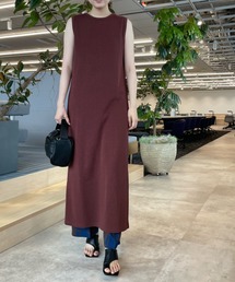 LOWRYS FARM | カットスリットノースリーブワンピース　299622(ワンピース)