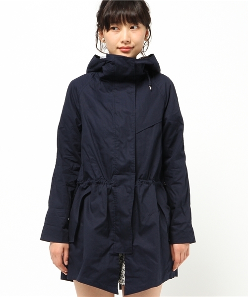 DISCOAT(ディスコート)の「【Discoat】変形モッズコート(モッズコート・レディース・ベージュ/ネイビー・MEDIUM/LARGE)」の10枚目の写真