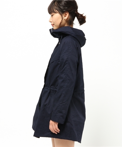 DISCOAT(ディスコート)の「【Discoat】変形モッズコート(モッズコート・レディース・ベージュ/ネイビー・MEDIUM/LARGE)」の11枚目の写真