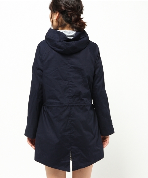 DISCOAT(ディスコート)の「【Discoat】変形モッズコート(モッズコート・レディース・ベージュ/ネイビー・MEDIUM/LARGE)」の12枚目の写真