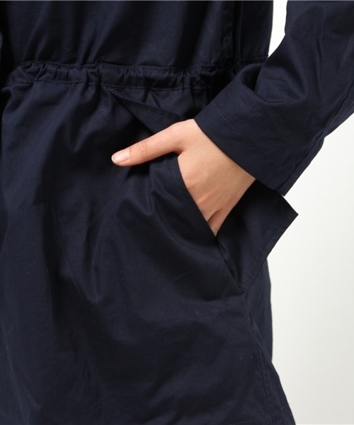 DISCOAT(ディスコート)の「【Discoat】変形モッズコート(モッズコート・レディース・ベージュ/ネイビー・MEDIUM/LARGE)」の7枚目の写真