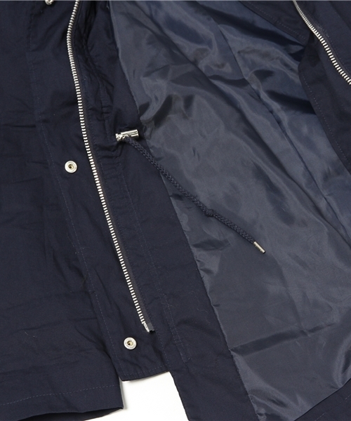 DISCOAT(ディスコート)の「【Discoat】変形モッズコート(モッズコート・レディース・ベージュ/ネイビー・MEDIUM/LARGE)」の8枚目の写真