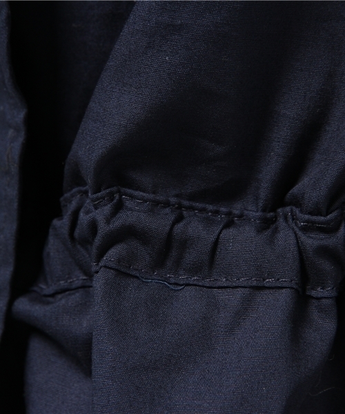 DISCOAT(ディスコート)の「【Discoat】変形モッズコート(モッズコート・レディース・ベージュ/ネイビー・MEDIUM/LARGE)」の3枚目の写真