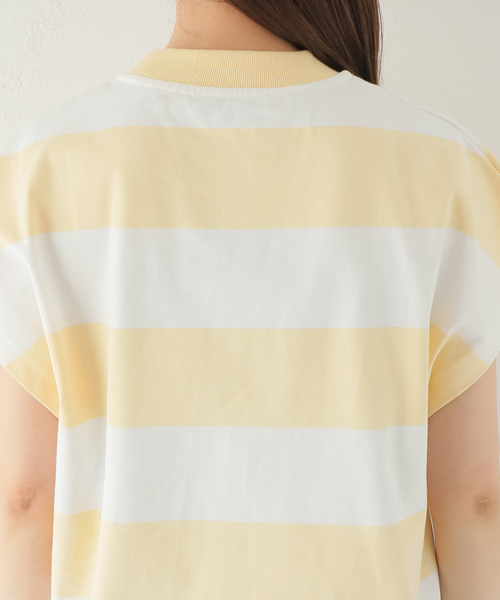 ROSEanna(ローズアンナ)の「【ROSEANNA/ローズアンナ】フトボーダーC/S:Tシャツ(Tシャツ/カットソー・レディース・イエロー・36)」の8枚目の写真