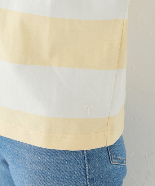 ROSEanna(ローズアンナ)の「【ROSEANNA/ローズアンナ】フトボーダーC/S:Tシャツ(Tシャツ/カットソー・レディース・イエロー・36)」の11枚目の写真