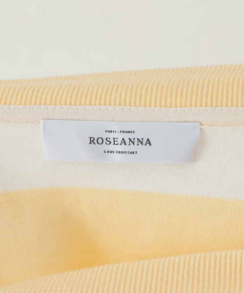 ROSEanna(ローズアンナ)の「【ROSEANNA/ローズアンナ】フトボーダーC/S:Tシャツ(Tシャツ/カットソー・レディース・イエロー・36)」の13枚目の写真