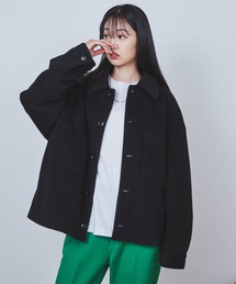 THE STANDARD | WEGO/ニットメルトンショートブルゾン(ブルゾン)