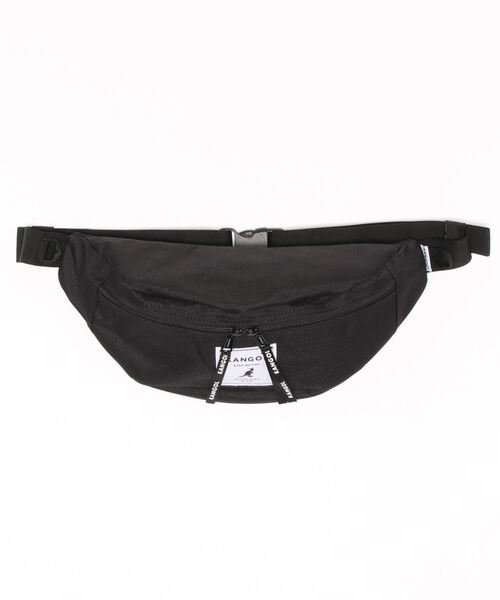 KANGOL（カンゴール）の「【KANGOL/カンゴール】 BIG タグ ウエストバッグ / ウエストポーチ（ボディバッグ/ウエストポーチ・メンズ・ブラック/ベージュ/グレー・FREE）」の8枚目の写真