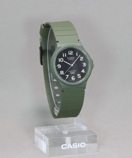 CASIO(カシオ)の「CASIO CLASSIC / MQ-24UC-3BJF(アナログ腕時計・メンズ・カーキ・FREE)」の21枚目の写真