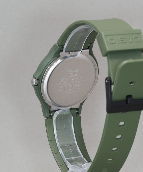 CASIO(カシオ)の「CASIO CLASSIC / MQ-24UC-3BJF(アナログ腕時計・メンズ・カーキ・FREE)」の4枚目の写真