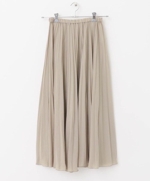 URBAN RESEARCH DOORS（アーバンリサーチドアーズ）の「ランダムプリーツスカート（スカート・レディース・チャコールグレー/ベージュ/カーキ・MEDIUM）」の22枚目の写真