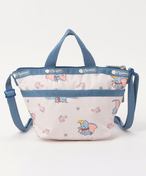 レスポートサック　ダンボ　ディズニー　ショルダトート　ペイズリー　鞄 DELUXE EVERYDAY BAGダンボペイズリー（クロスボディ/ショルダー