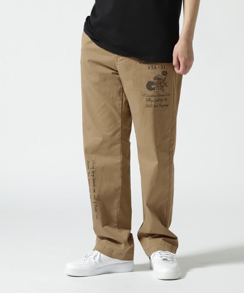AVIREX（アヴィレックス）の「チノパンツ トムキャッター / CHINOS PANTS TOMCATTER（その他パンツ・メンズ・カーキ/オリーブ系・L/XL/M/2XL）」の4枚目の写真