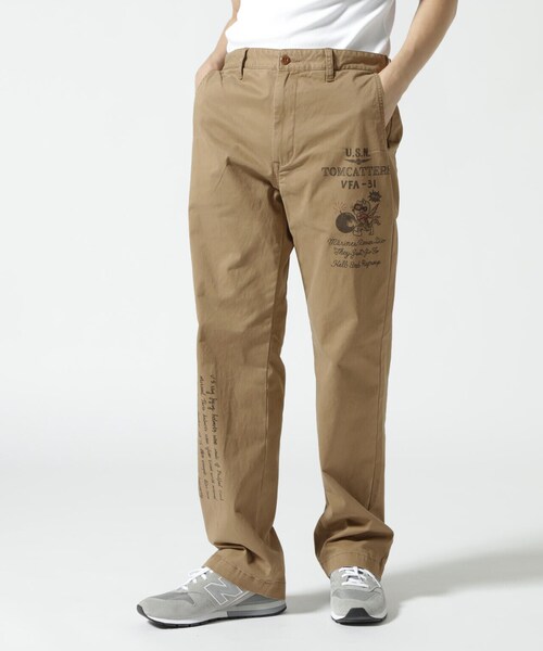 AVIREX（アヴィレックス）の「チノパンツ トムキャッター / CHINOS PANTS TOMCATTER（その他パンツ・メンズ・カーキ/オリーブ系・L/XL/M/2XL）」の15枚目の写真