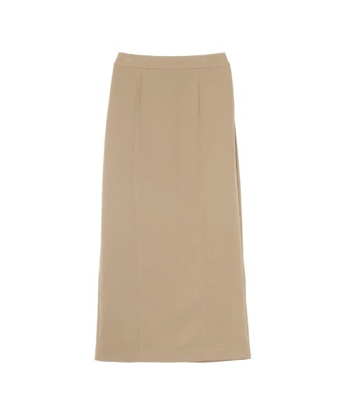 Re:EDIT（リエディ）の「[累計販売枚数1.5万枚突破][入卒式 セレモニー][新色追加][低身長/高身長サイズ有][洗濯機で洗える]カットツイル切り替えナロースカート（スカート・レディース・モカ/アイボリー/ダークブラウン/オレンジ/パープル/ブラック/ライトピンク/ネイビー/オフホワイト/チャコールグレー・MEDIUM/LARGE/SHORT/TALL）」の12枚目の写真