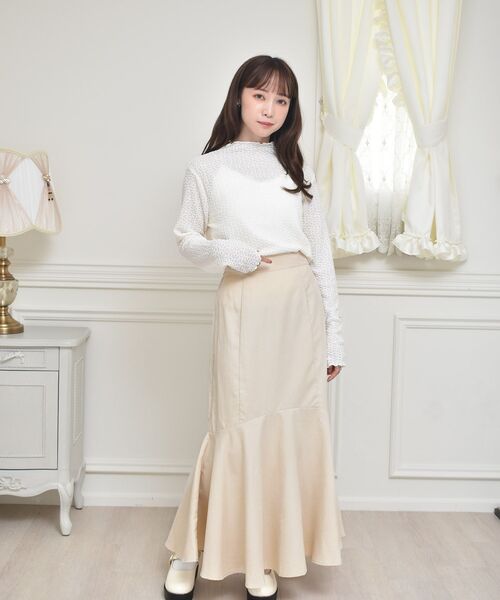 ems excite(エムズエキサイト)の「ピーチマーメイドSK(スカート・レディース・ブラック/イエロー/オレンジ/グリーン/ナチュラル・FREE)」の11枚目の写真