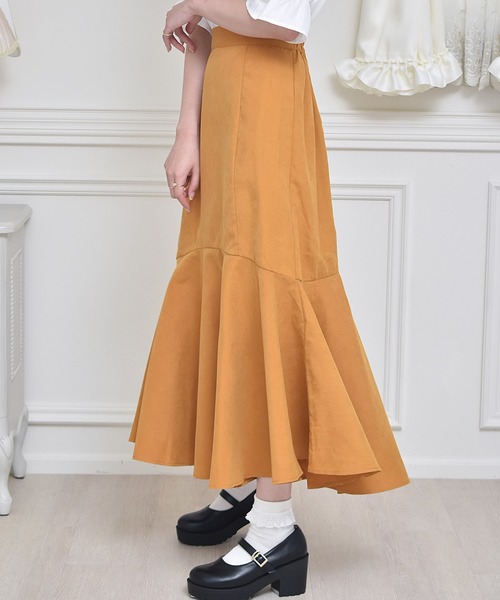 ems excite(エムズエキサイト)の「ピーチマーメイドSK(スカート・レディース・ブラック/イエロー/オレンジ/グリーン/ナチュラル・FREE)」の5枚目の写真