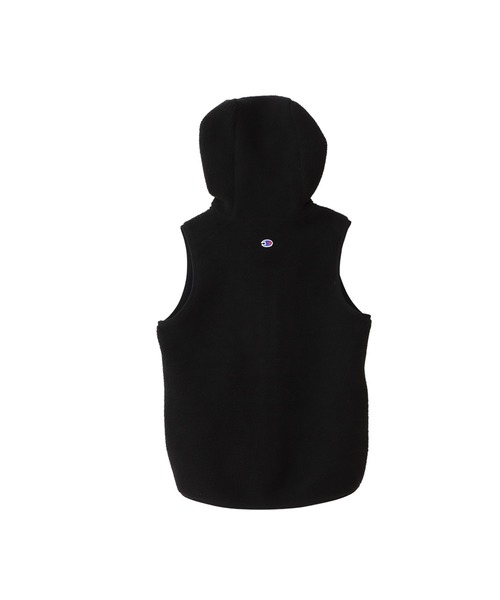 Champion（チャンピオン）の「【Champion/チャンピオン】レディース ジップフーデッドベスト（ベスト・レディース・オフホワイト/ブラック/ブラウン・LARGE/MEDIUM）」の21枚目の写真