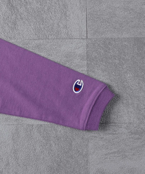 Champion（チャンピオン）の「【Champion】袖配色ロンＴ（Tシャツ/カットソー・キッズ・グレー/ホワイト・140/105/130/120）」の10枚目の写真