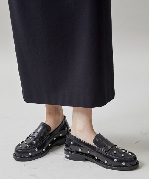 TOGA PULLA(トーガ プルラ)の「【TOGA PULLA(トーガプルラ)】AJ1200/スタッズローファー(ドレスシューズ・レディース・ブラック・38/36/37)」の13枚目の写真