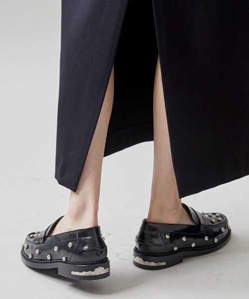TOGA PULLA(トーガ プルラ)の「【TOGA PULLA(トーガプルラ)】AJ1200/スタッズローファー(ドレスシューズ・レディース・ブラック・38/36/37)」の15枚目の写真