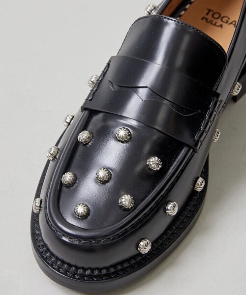 TOGA PULLA(トーガ プルラ)の「【TOGA PULLA(トーガプルラ)】AJ1200/スタッズローファー(ドレスシューズ・レディース・ブラック・38/36/37)」の9枚目の写真