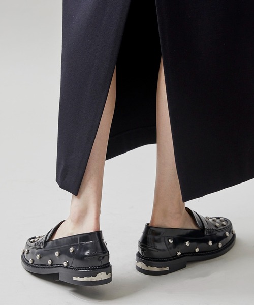 TOGA PULLA(トーガ プルラ)の「【TOGA PULLA(トーガプルラ)】AJ1200/スタッズローファー(ドレスシューズ・レディース・ブラック・38/36/37)」の16枚目の写真