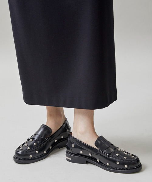 TOGA PULLA(トーガ プルラ)の「【TOGA PULLA(トーガプルラ)】AJ1200/スタッズローファー(ドレスシューズ・レディース・ブラック・38/36/37)」の17枚目の写真
