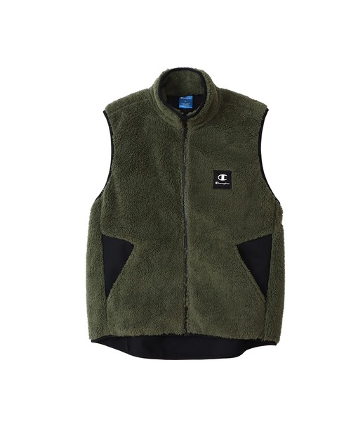 Champion(チャンピオン)の「【Champion/チャンピオン】メンズ スポーツ ベスト(ベスト・メンズ・オリーブ/ブラック/ベージュ/オフホワイト・X-LARGE/LARGE/MEDIUM)」の4枚目の写真