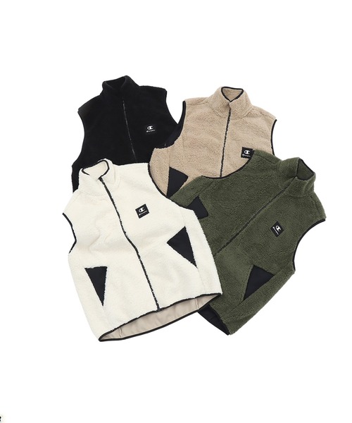 Champion(チャンピオン)の「【Champion/チャンピオン】メンズ スポーツ ベスト(ベスト・メンズ・オリーブ/ブラック/ベージュ/オフホワイト・X-LARGE/LARGE/MEDIUM)」の6枚目の写真