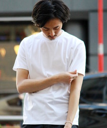 EDIFICE | ◇70/2インドチョウチョウメン クルーネックショートスリーブ(Tシャツ/カットソー)