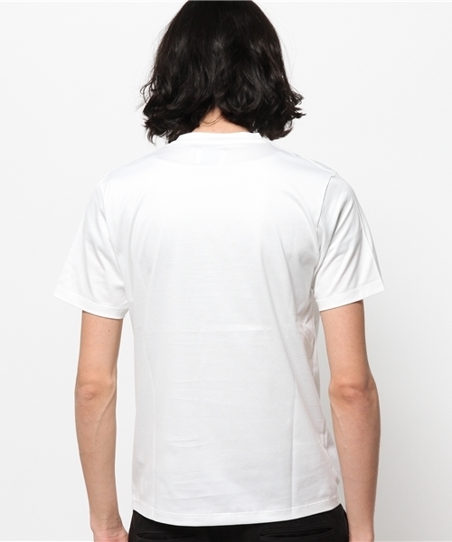 EDIFICE（エディフィス）の「◇70/2インドチョウチョウメン クルーネックショートスリーブ（Tシャツ/カットソー・メンズ・チャコールグレー/ホワイト/ブラウン系その他/ボルドー・46/48/44）」の7枚目の写真