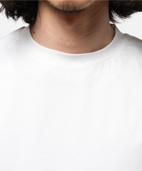 EDIFICE（エディフィス）の「◇70/2インドチョウチョウメン クルーネックショートスリーブ（Tシャツ/カットソー・メンズ・チャコールグレー/ホワイト/ブラウン系その他/ボルドー・46/48/44）」の8枚目の写真