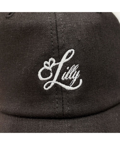 lilLilly（リルリリー）の「Lillyロゴキャップ（キャップ・レディース・シルバー/ブルー・FREE）」の11枚目の写真