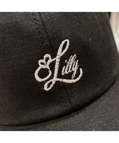 lilLilly（リルリリー）の「Lillyロゴキャップ（キャップ・レディース・シルバー/ブルー・FREE）」の10枚目の写真