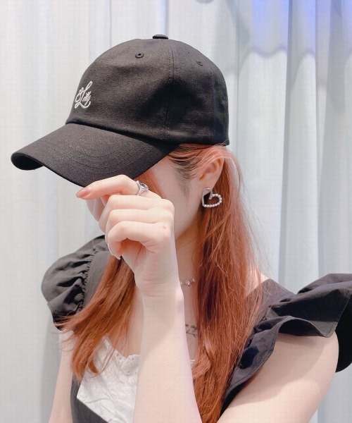 lilLilly（リルリリー）の「Lillyロゴキャップ（キャップ・レディース・シルバー/ブルー・FREE）」の9枚目の写真