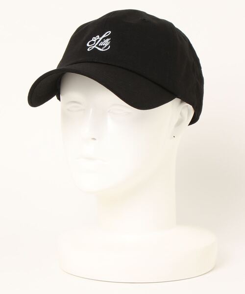 lilLilly（リルリリー）の「Lillyロゴキャップ（キャップ・レディース・シルバー/ブルー・FREE）」の4枚目の写真