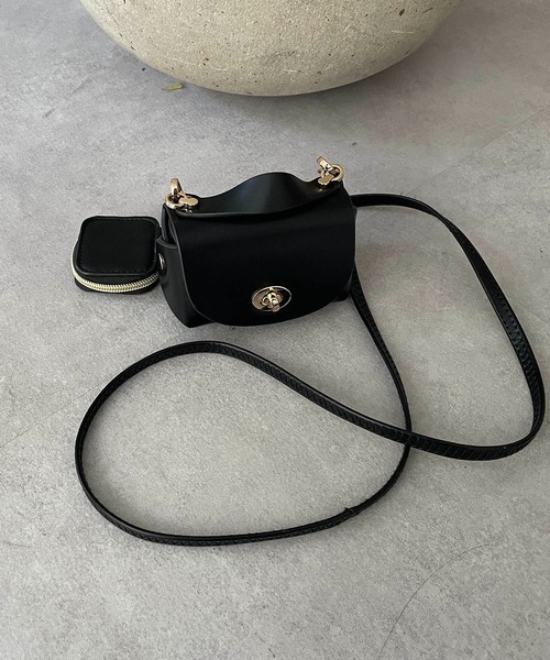 CAPRICIEUX LE'MAGE（カプリシューレマージュ）の「アクセケースSETミニショルダーバッグ（ショルダーバッグ・レディース・ブラック/ベージュ/アイボリー・FREE）」の8枚目の写真