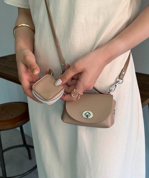 CAPRICIEUX LE'MAGE（カプリシューレマージュ）の「アクセケースSETミニショルダーバッグ（ショルダーバッグ・レディース・ブラック/ベージュ/アイボリー・FREE）」の13枚目の写真