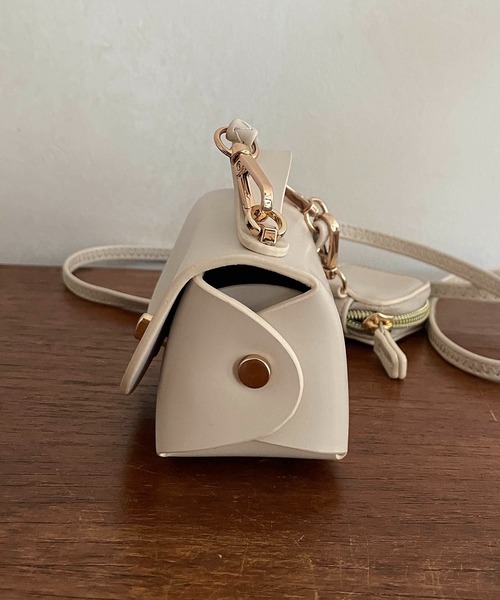 CAPRICIEUX LE'MAGE（カプリシューレマージュ）の「アクセケースSETミニショルダーバッグ（ショルダーバッグ・レディース・ブラック/ベージュ/アイボリー・FREE）」の15枚目の写真