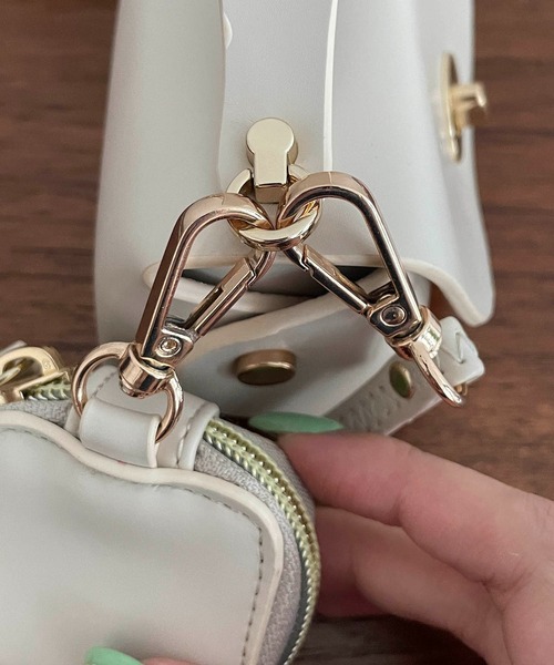 CAPRICIEUX LE'MAGE（カプリシューレマージュ）の「アクセケースSETミニショルダーバッグ（ショルダーバッグ・レディース・ブラック/ベージュ/アイボリー・FREE）」の19枚目の写真